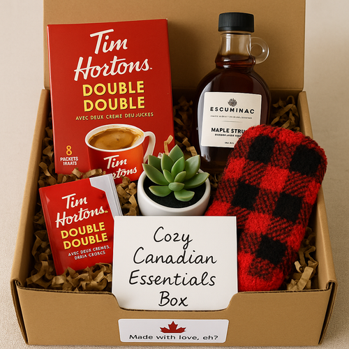 Cozy Canadian Essentials Box – Made with Love, Eh?