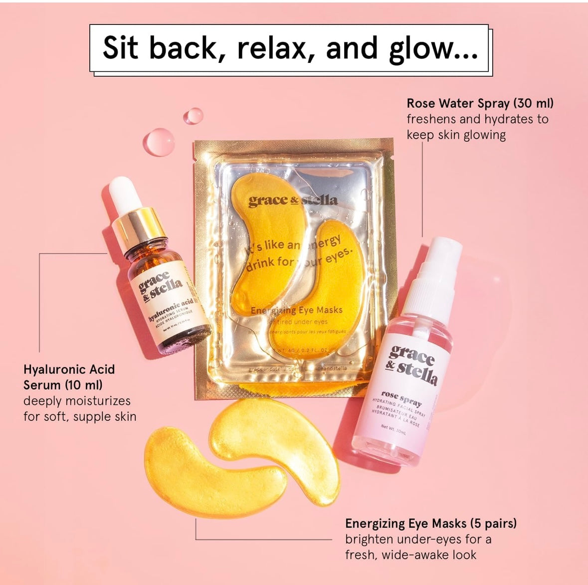 Grace & Stella Self-Care Gift Box - TrueNorthBox